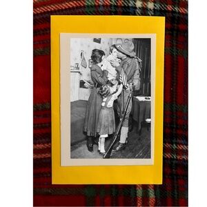 1917 Private T.P. Loughlin 69th Regiment Inf. 165th Infantry Farewell 4x6 Photo